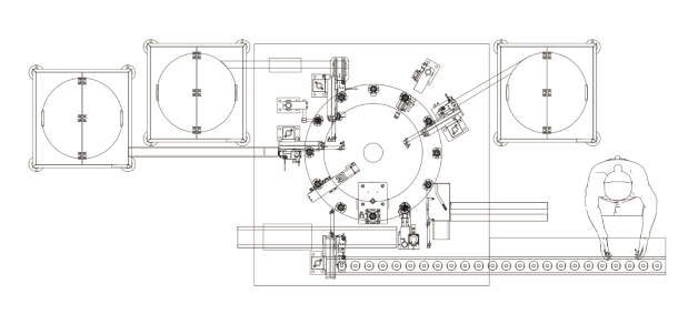 Laparoscopic trocar cannula automatic assembly machine for 5/10/12mm medical device production